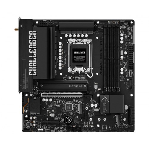 ASRock B860M Challenger WiFi bundkort - Intel B860, LGA 1851, micro ATX