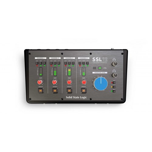 Solid State Logic SSL12 - USB-C lydinterface 12 ind/8 ud