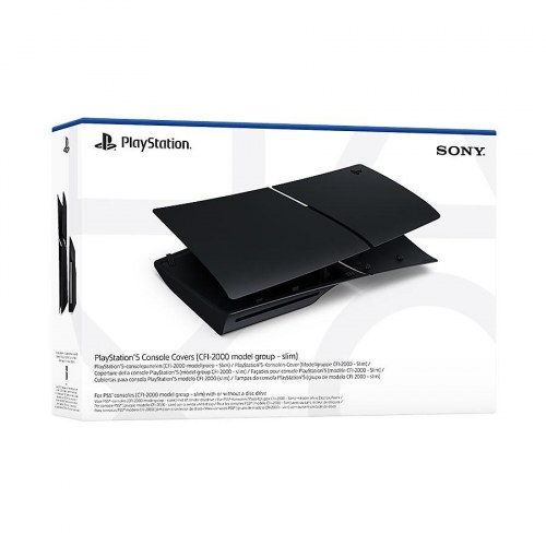 Sony PS5 konsolcovers (slim-model) - Midnight Black