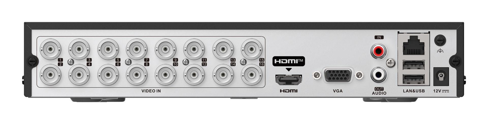 Hikvision IDS-7216HQHI-M1/T DVR - 16-kanals digital videooptager, sort billede