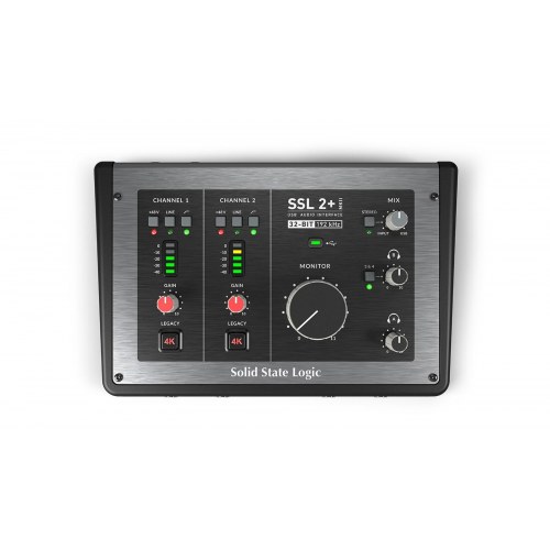 Solid State Logic SSL 2+ MKII - USB-C lydinterface 2x2