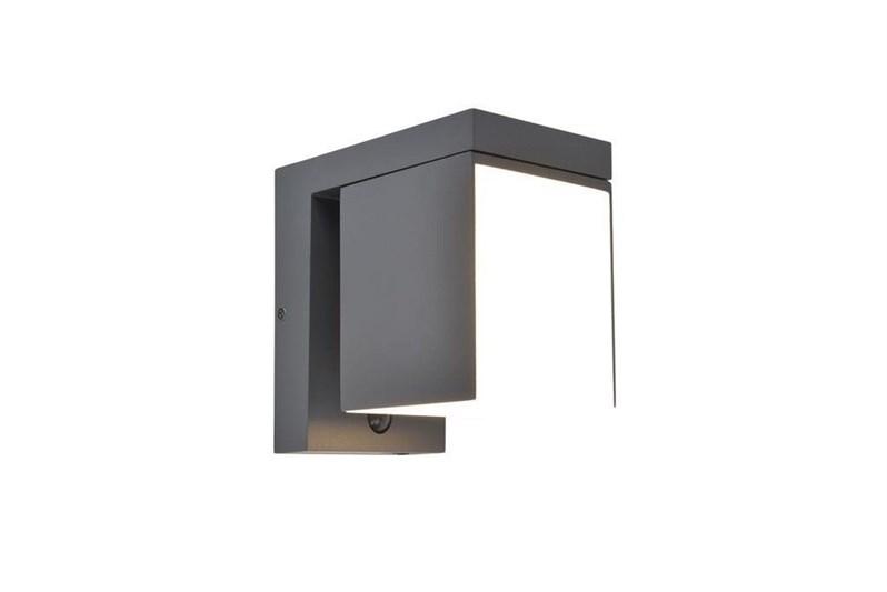 Solar hybrid LED væglampe PRIMA 3000K - udendørs vægarmatur billede