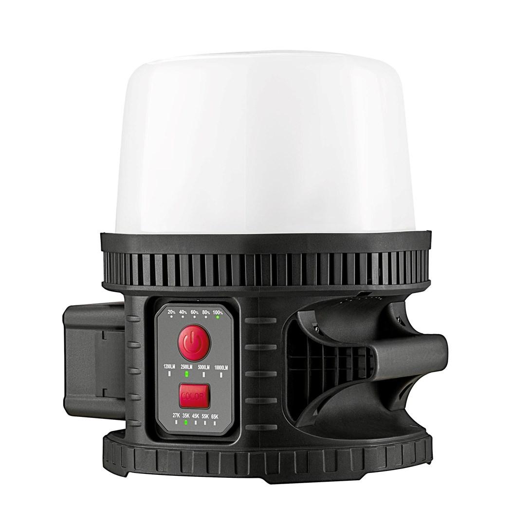 AWTOOLS ORBO hybrid arbejdslampe - 10.000 lm LED billede