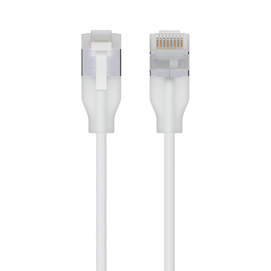 Ubiquiti UACC-Cable-Patch-EL Cat6a netværkskabel 15 m - hvid/translucent