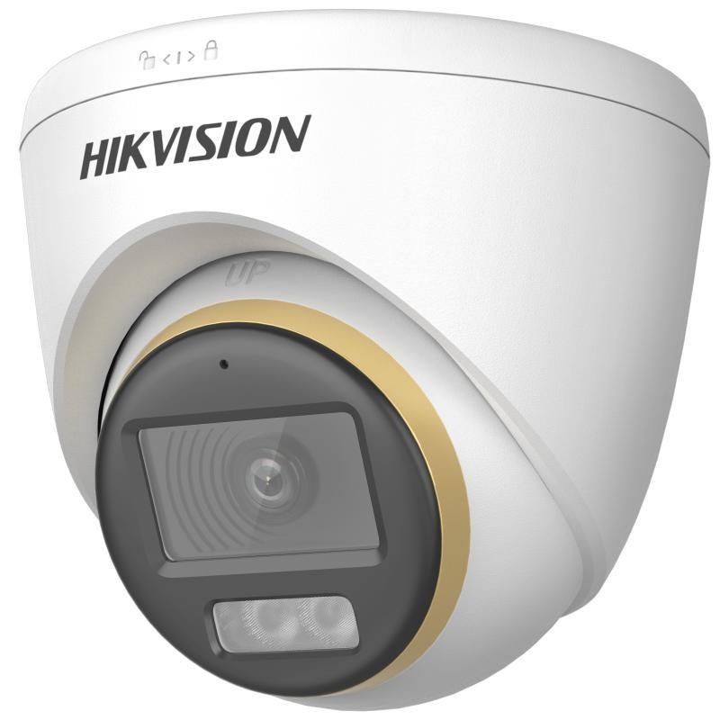 Hikvision DS-2CE72DF3T-LSE 2,8 mm ColorVu turret overvågningskamera - 1080p, IP67, inde/ude billede