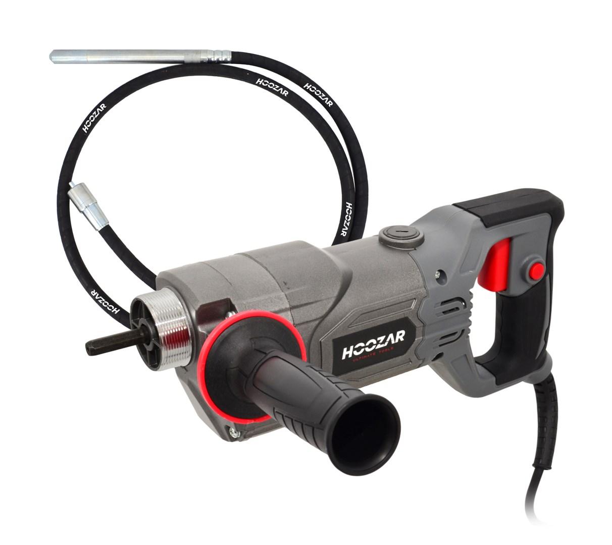 Betonvibrator 1.250 W med bule 2 m - Hoozar billede