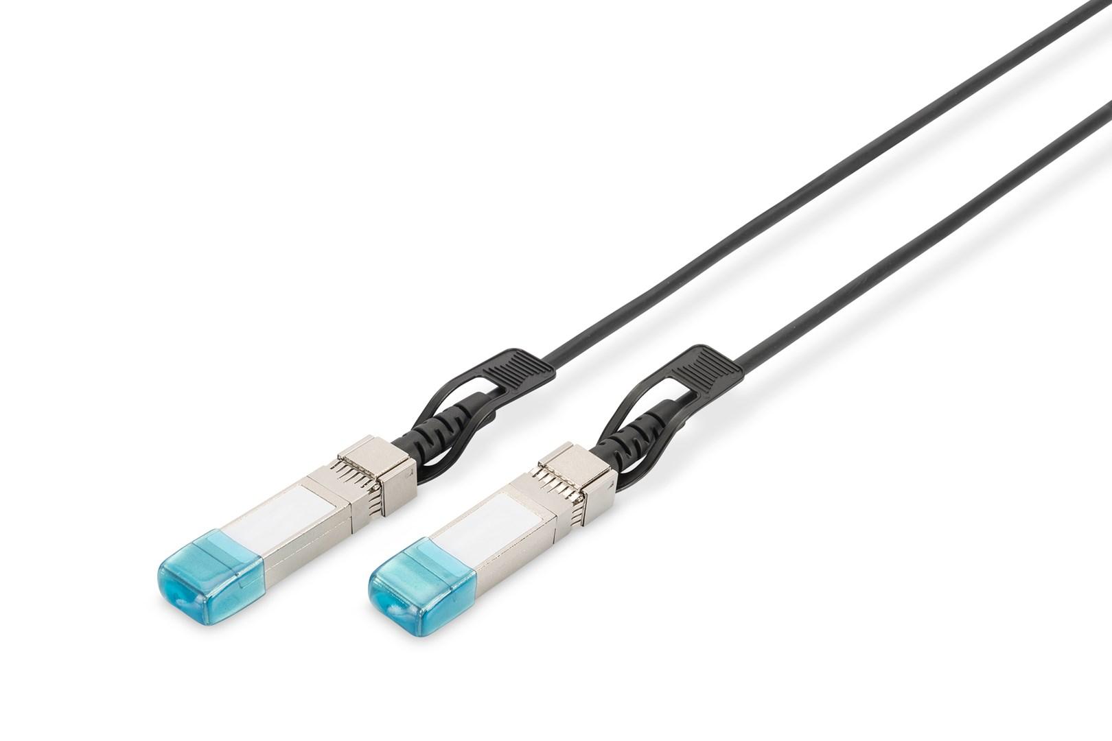 DIGITUS SFP+ 10G DAC-kabel 1,0 m - sort, AWG 30 (HPE)