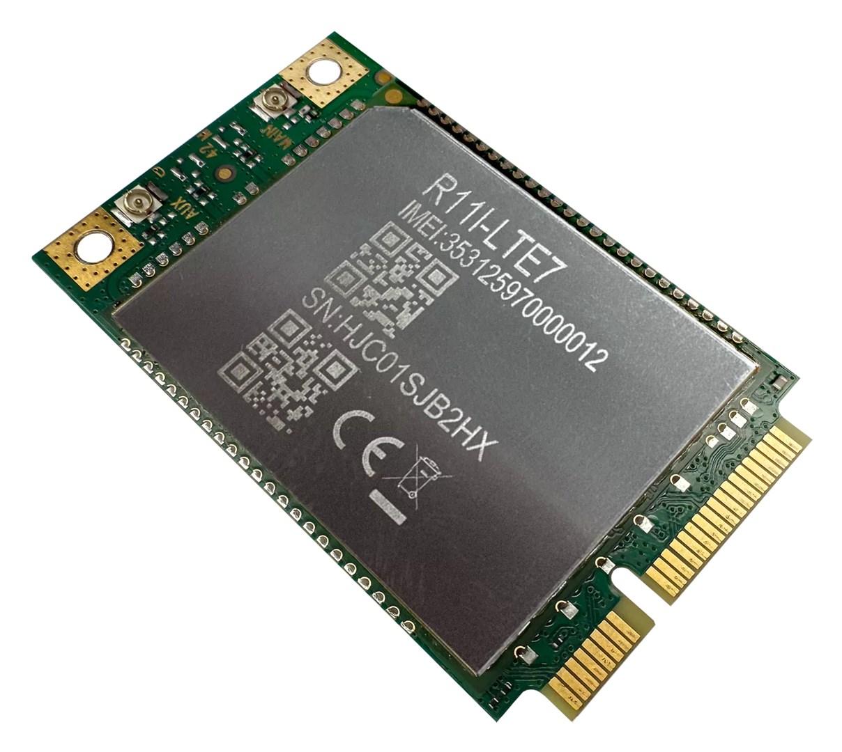 MikroTik R11e-LTE7 miniPCIe LTE-modem - 300.000 Kbit/s