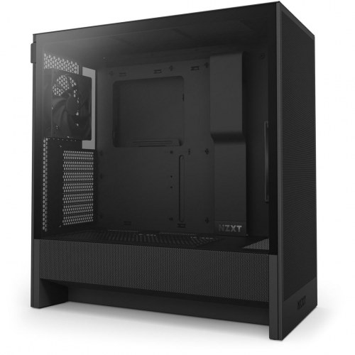 NZXT H5 Flow midi tower - sort PC kabinet til gaming