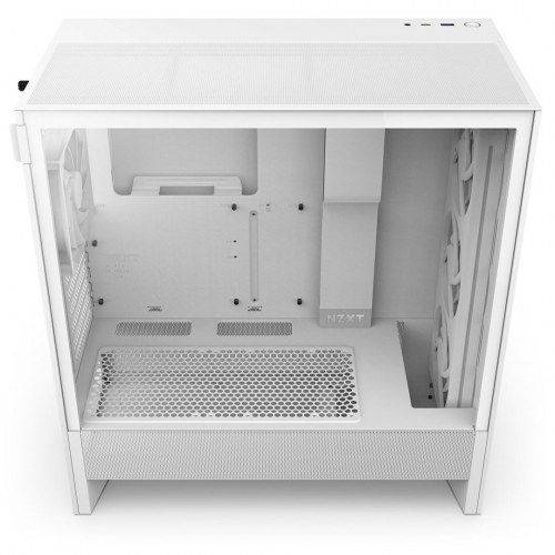 NZXT H5 Flow RGB midi-tower kabient - hvid