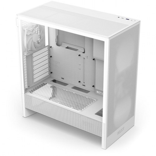 NZXT H5 Flow midi tower - hvid PC-kabinet