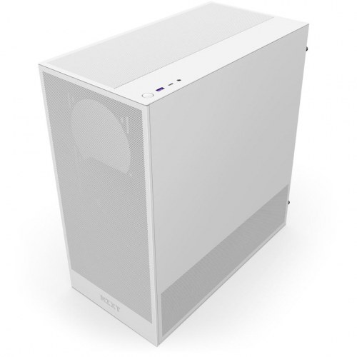 NZXT H5 Flow midi tower - hvid PC-kabinet
