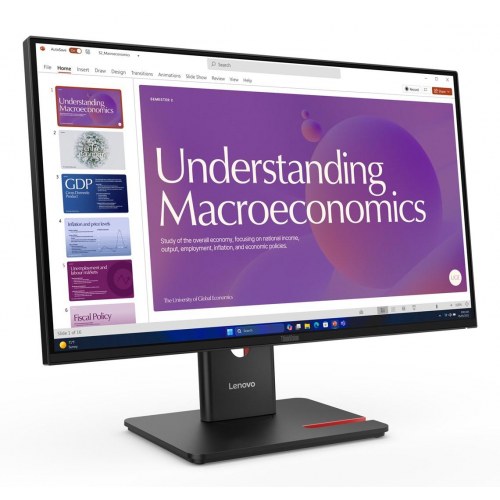 Lenovo ThinkVision T24D-40 23,8" Full HD IPS skærm - Eclipse Black