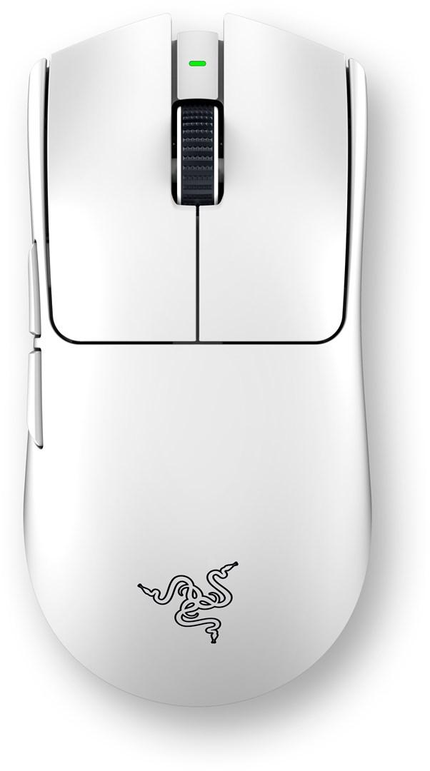 Razer Viper V3 Pro gaming-mus - højrehånd, trådløs RF/USB-C, optisk, 35.000 DPI - Hvid