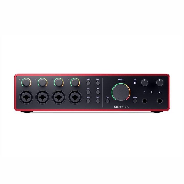 Focusrite Scarlett 18i16 4th Gen - USB audiointerface til studie