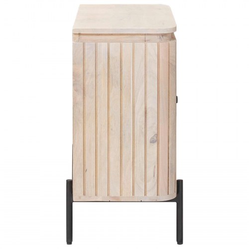 Sidebord 70 x 30 x 65 cm Massivt Mango Træ og Ingeniørtræ
