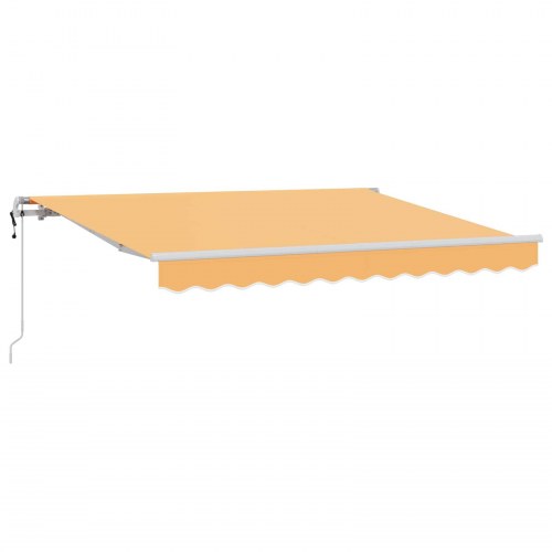 Udtrækkelig markise Sandfarvet 450 × 300 cm