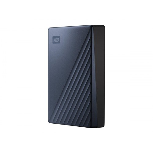 Western Digital My Passport Ultra 4 TB ekstern harddisk - USB 3.0/USB‑C - Blå
