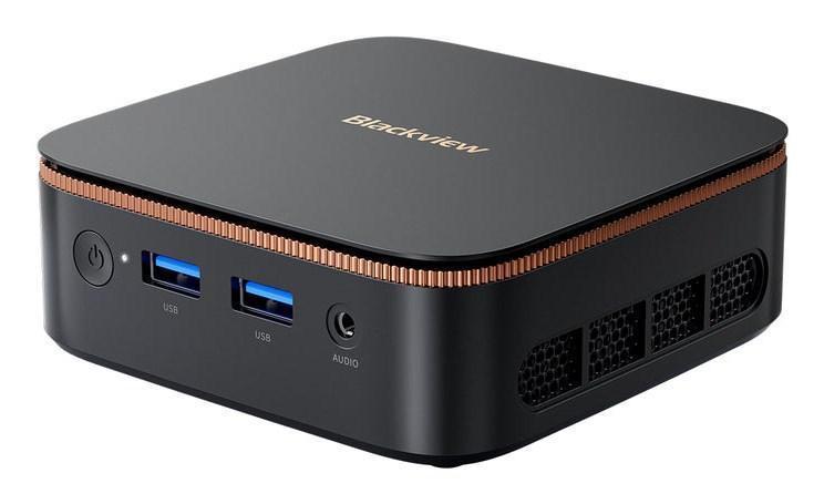 Blackview MP20 mini-pc - Ryzen 3 3300U, 8 GB RAM, 256 GB SSD, Windows 11 Pro - sort