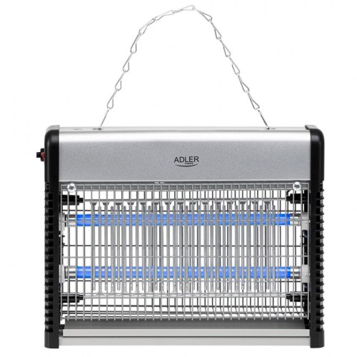 Adler AD 7940 insektlampe - sort/sølv, 150 m², LED