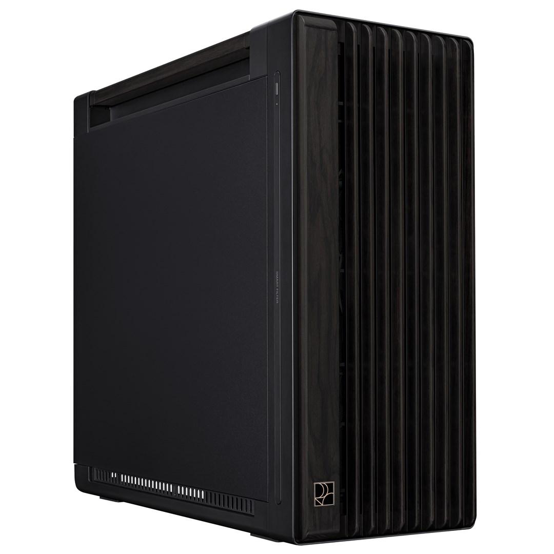 ASUS ProArt PA602 Wood Edition - midi tower pc-kabinet, sort metalpanel