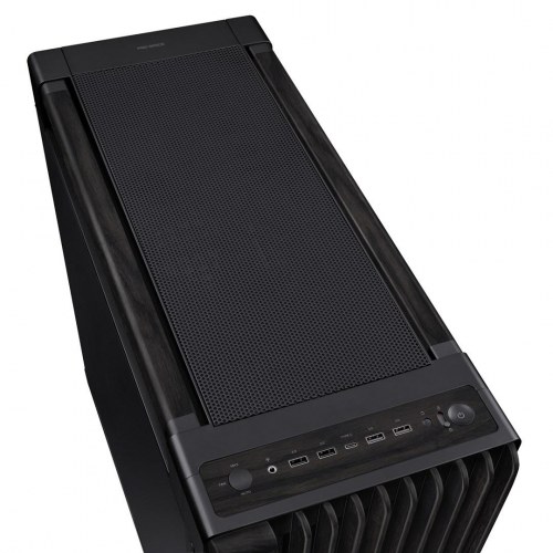 ASUS ProArt PA602 Wood Edition - midi tower pc-kabinet, sort metalpanel