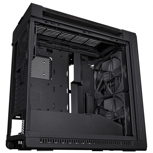 ASUS ProArt PA602 Wood Edition - midi tower pc-kabinet, sort metalpanel