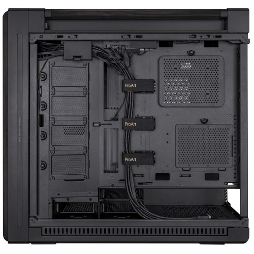 ASUS ProArt PA602 Wood Edition - midi tower pc-kabinet, sort metalpanel