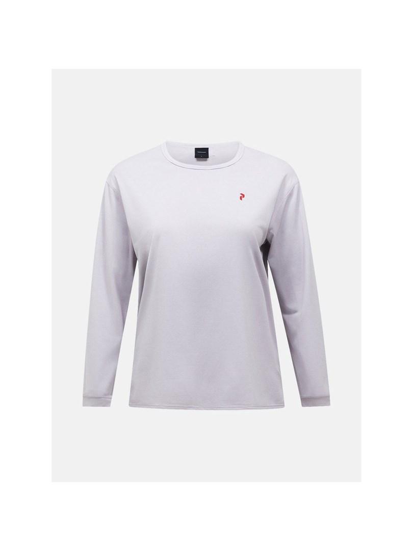 Peak Performance W Trail langærmet T-shirt - grå, str. S