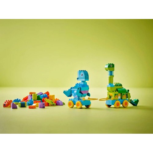 LEGO DUPLO 10451 - 3-i-1 Dinosaurer på hjul (108 dele)