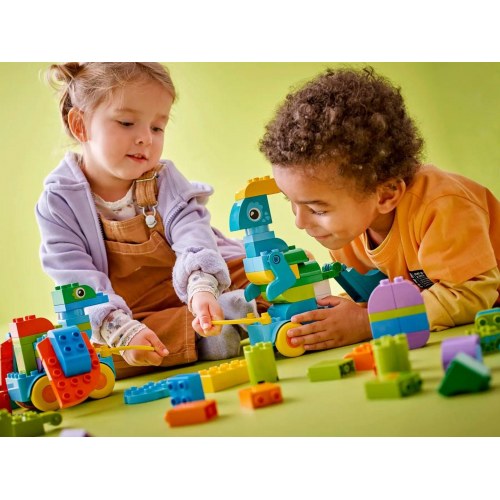 LEGO DUPLO 10451 - 3-i-1 Dinosaurer på hjul (108 dele)