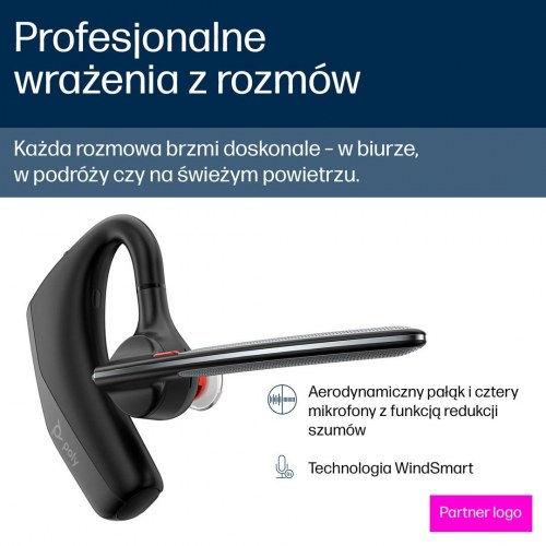 Poly Voyager Legend 30 trådløst headset - sort