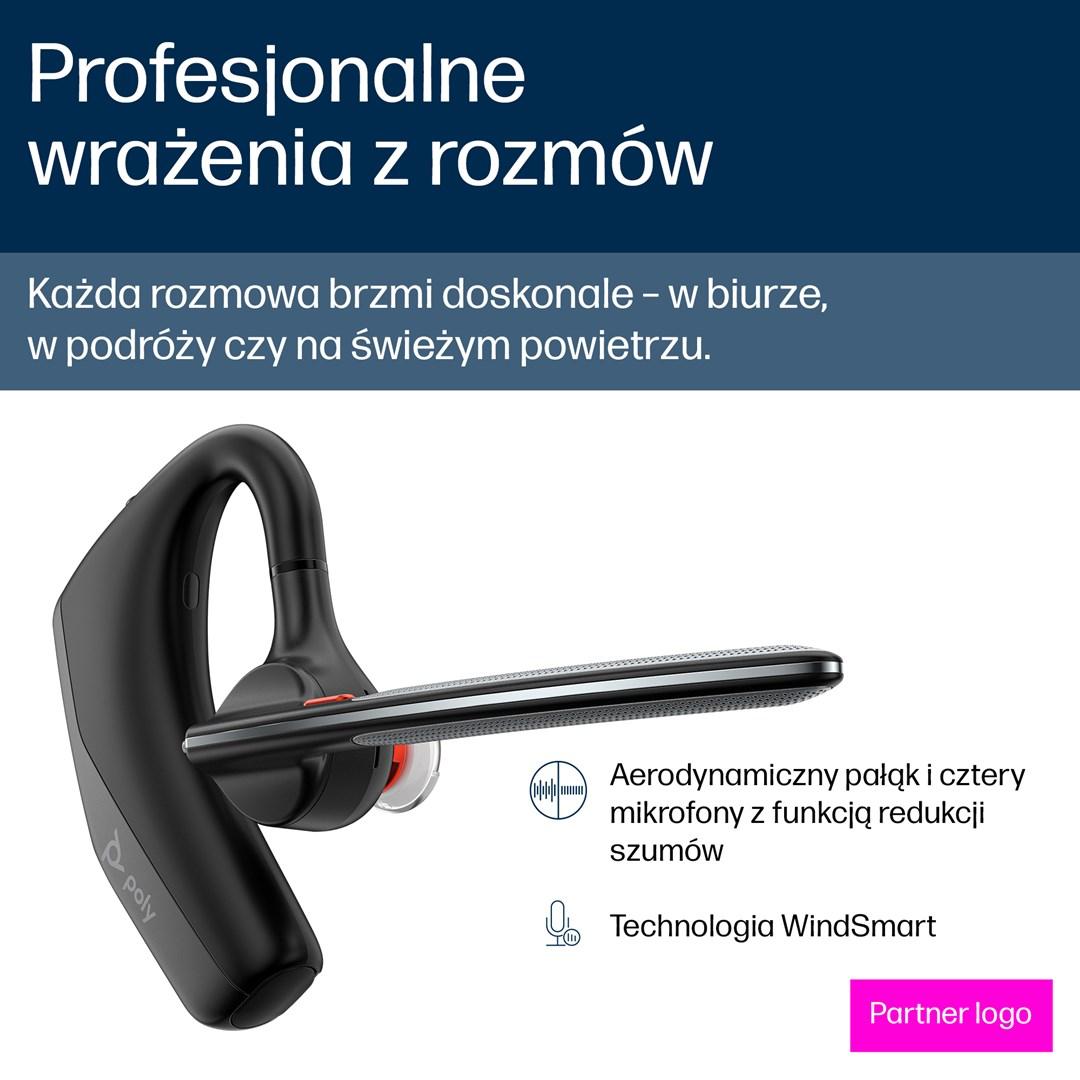 Poly Voyager Legend 30 trådløst headset - sort