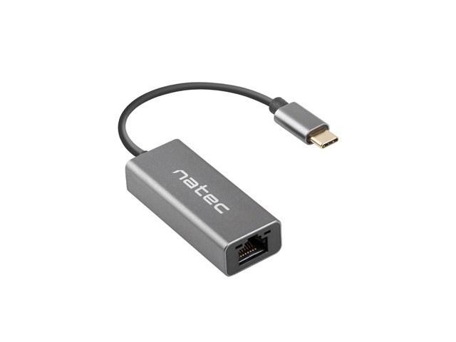 Natec Cricket netværksadapter - USB‑C til RJ45, 1 Gbit/s