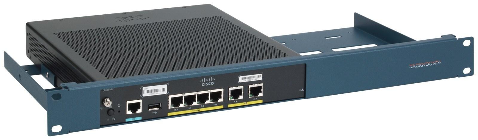 Rackmount.IT RM-CI-T19 - 19" firewall rack-mount, 1U, blå