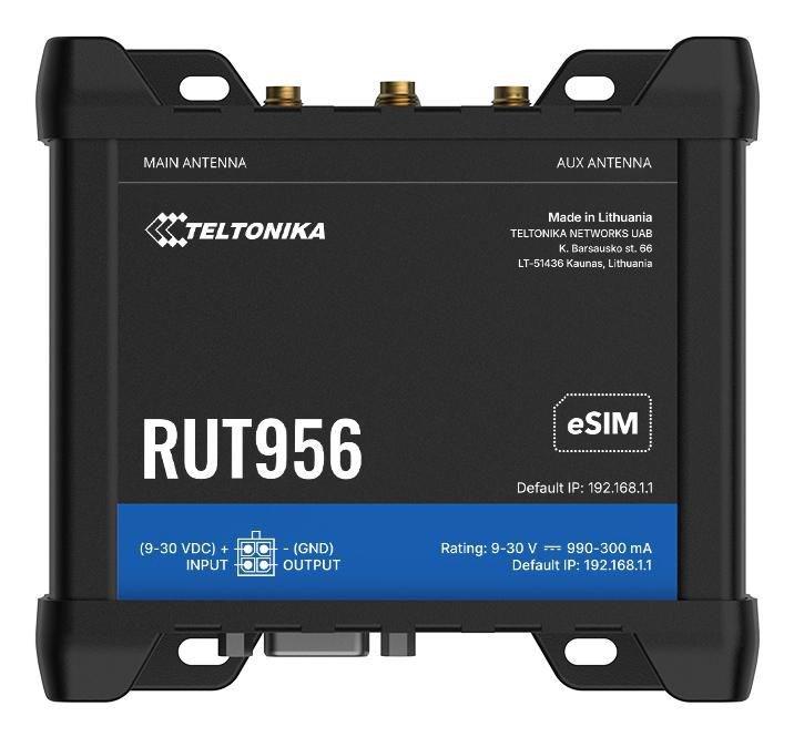 Teltonika RUT956 mobilrouter med eSIM
