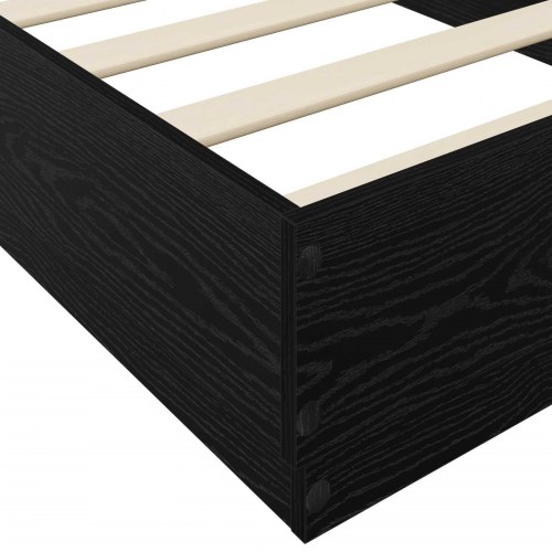 Gulvsengramme i sort eg 80 x 200 cm