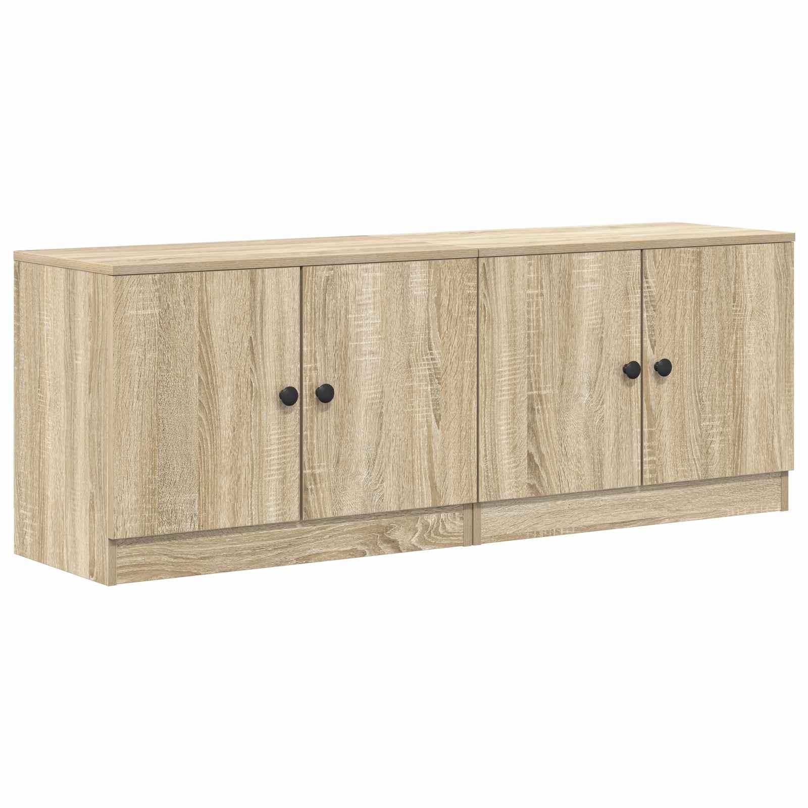 Opbevaringsskabe til køjeseng - 2 stk., sonoma-eg 66 × 35 × 48 cm billede