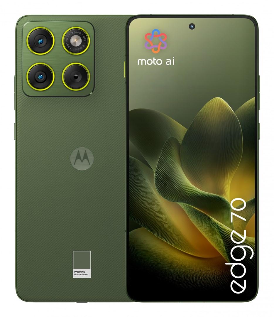 Motorola Edge 70 6,7" 12/512 GB 5G - Bronze Green smartphone billede