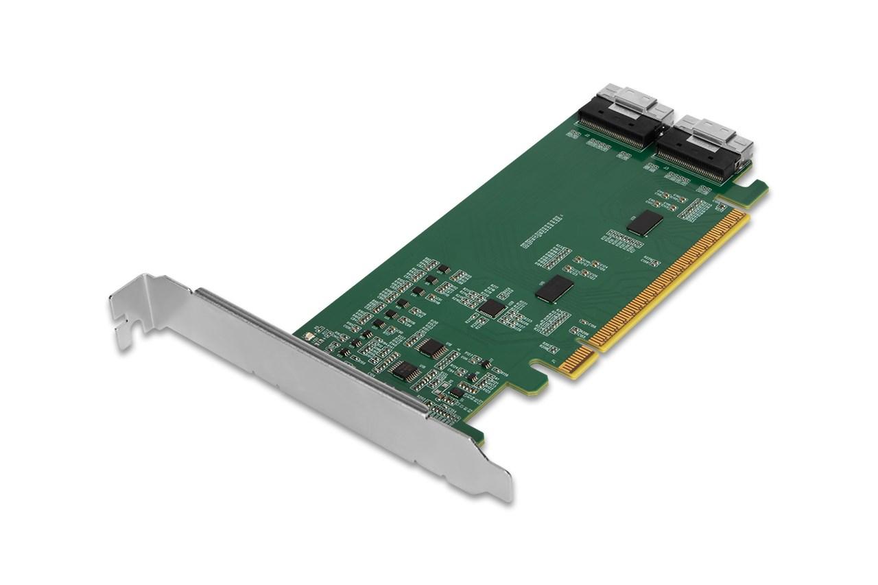 Icy Dock MB308A - PCIe til SAS adapterkort billede