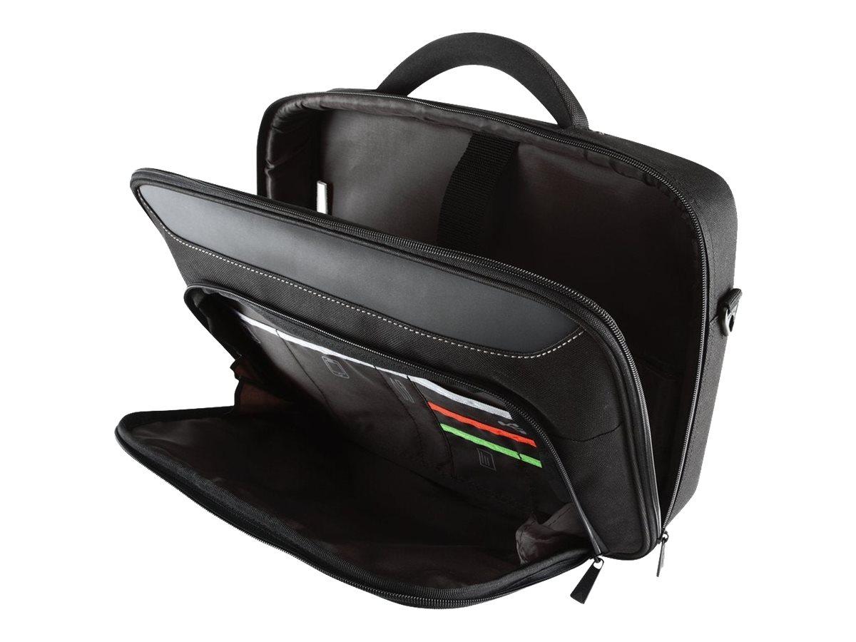 Targus Classic+ EcoSmart 17-18" notebooktaske - sort/rød billede