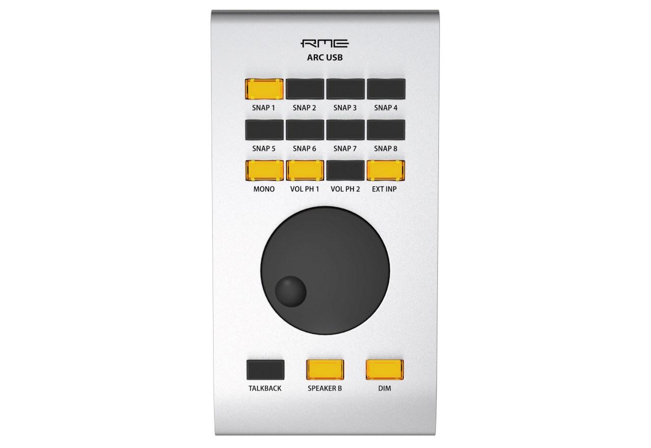 RME ARC USB - fjernbetjening til TotalMix FX-kompatible lydkort billede