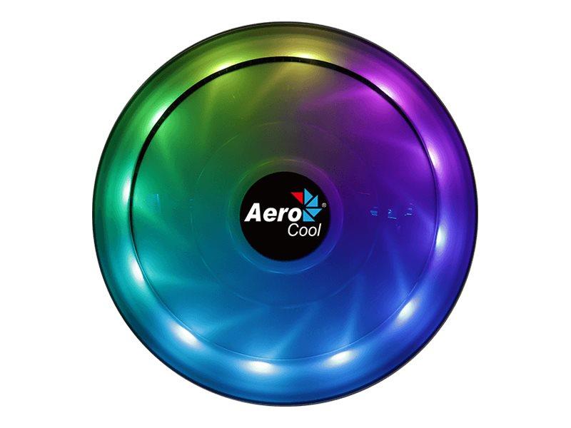AeroCool Core Plus CPU luftkøler - 1‑pak, sort, 25 mm billede