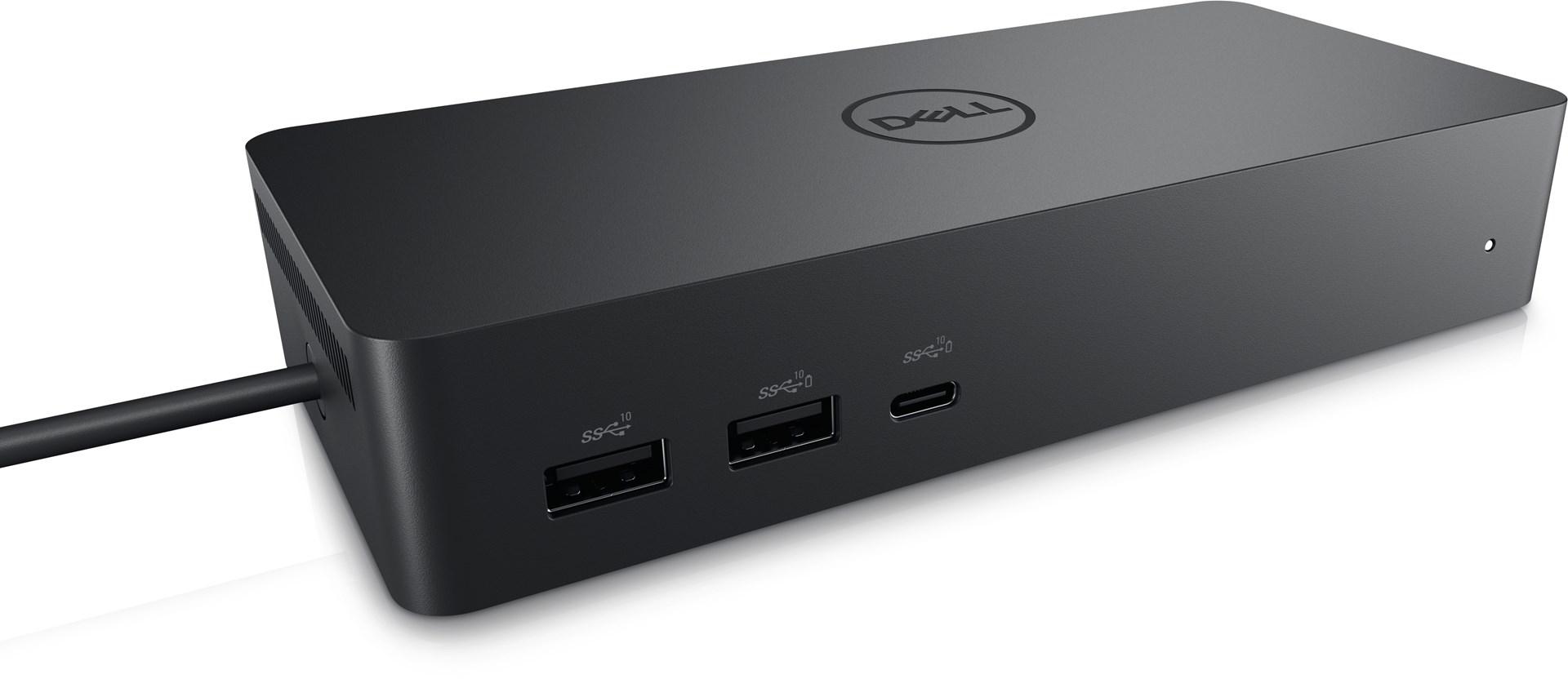 Dell Universal Dock UD22 - USB‑C dockingstation, USB 3.2 Gen 2 - Sort billede