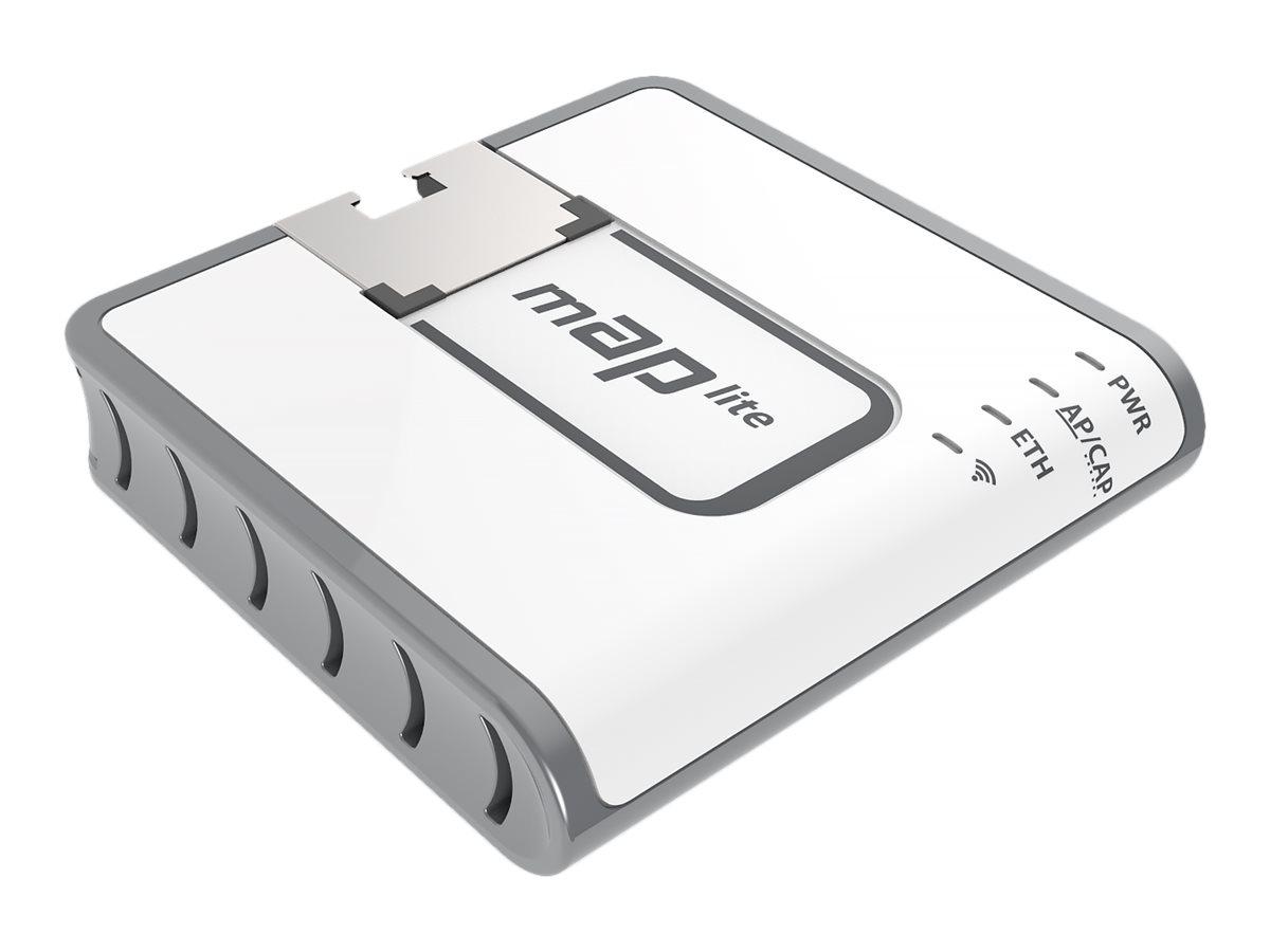 MikroTik RouterBOARD mAP lite - trådløst access point 2,4 GHz (PoE)