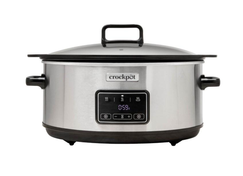 Crock-Pot CSC112X slow cooker 6,5 liter - sølv billede