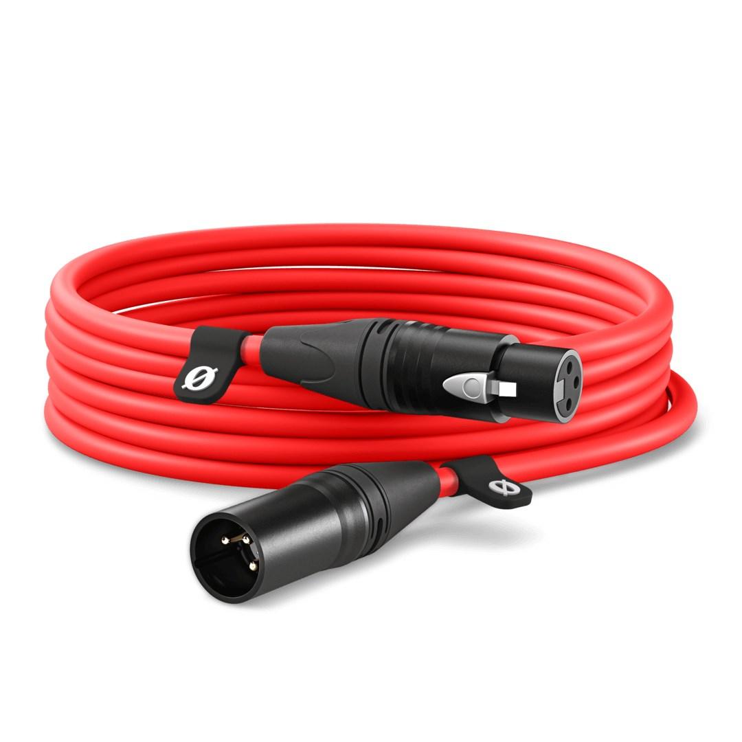 RODE XLR6M-R - XLR lydkabel 6 m - rød billede