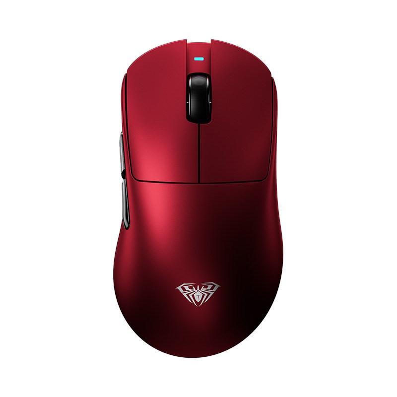 AULA SC900 Pro trÃ¥dlÃ¸s gaming-mus - RÃ¸d billede