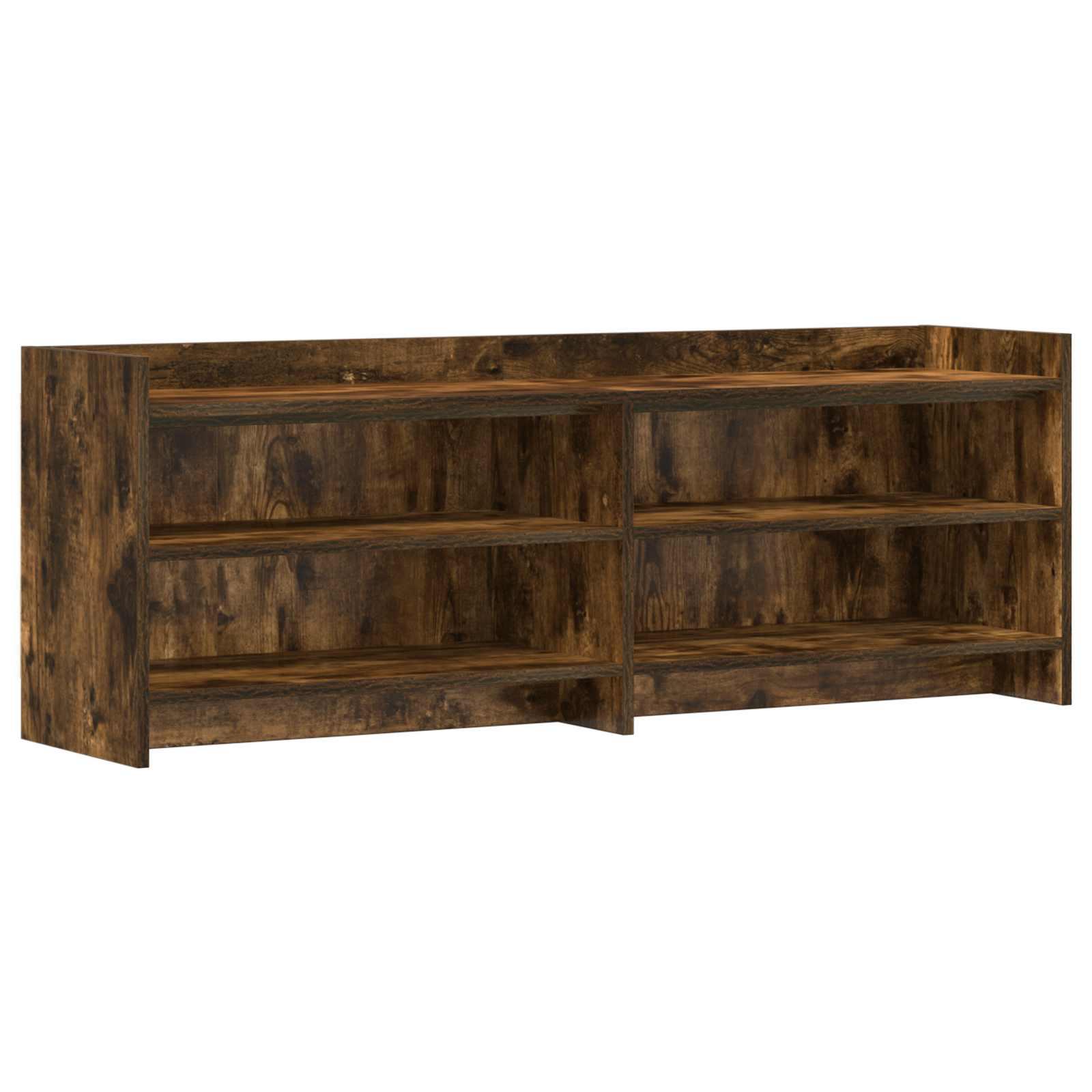TV-skab 135 x 33 x 47 cm Røget eg Konstrueret træ