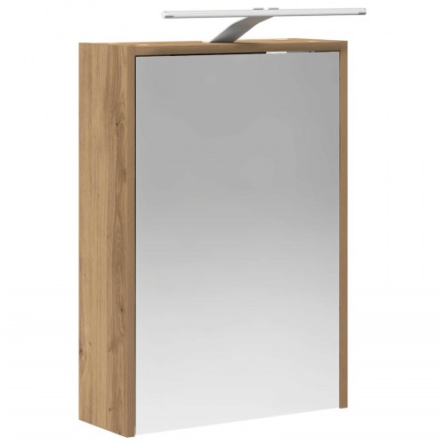 Badeværelsesskabsæt 5 stk Artisan-eg 43 x 16 x 62,5 cm